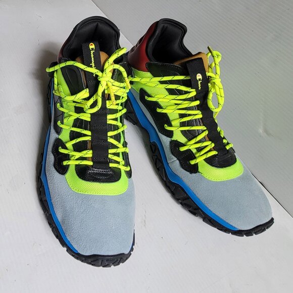 Champion The Tank Shoes US 11.5~12 Chunky Oversize Trek Sneakers Colorful ~EUC~ - Picture 3 of 9